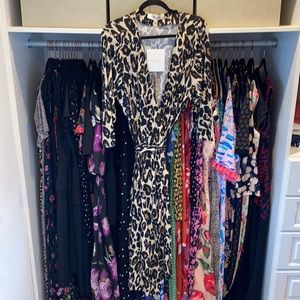 Diane von Furstenberg wrap dress - rare size 20